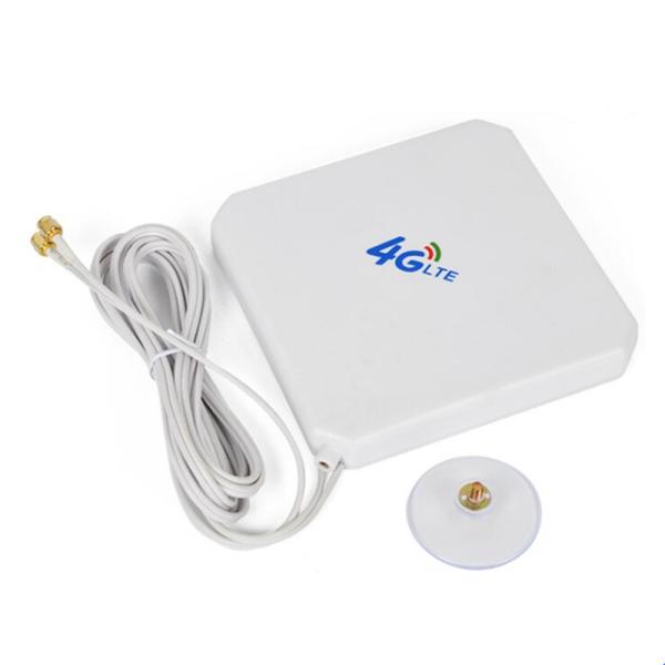 700-2700 MHz Wifi externo 4G Placa de parede montada Antena direcional para e cabo RG174