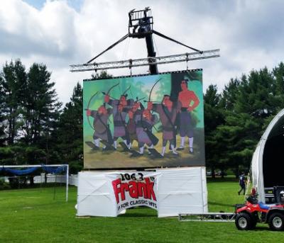 HD p3.9 Rental Wedding Led Display Screen / Advertising Video Wall