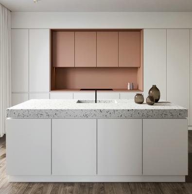 Light Luxury Design Kitchen Island Unit / Wood Melaine 10x10 Kitchen Island