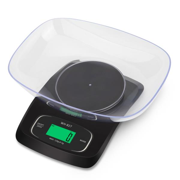 Balance électronique rouge WH-B27 Balance de cuisine de 12 kg