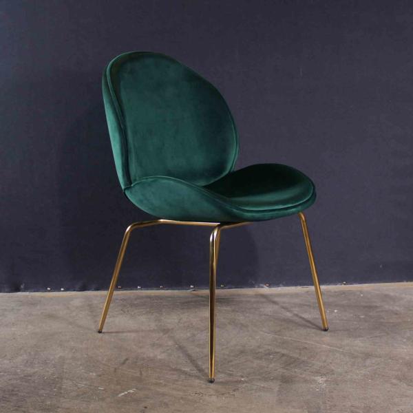 Concise Style Dining Chair Lacquered Legs Furniture Manufacturer