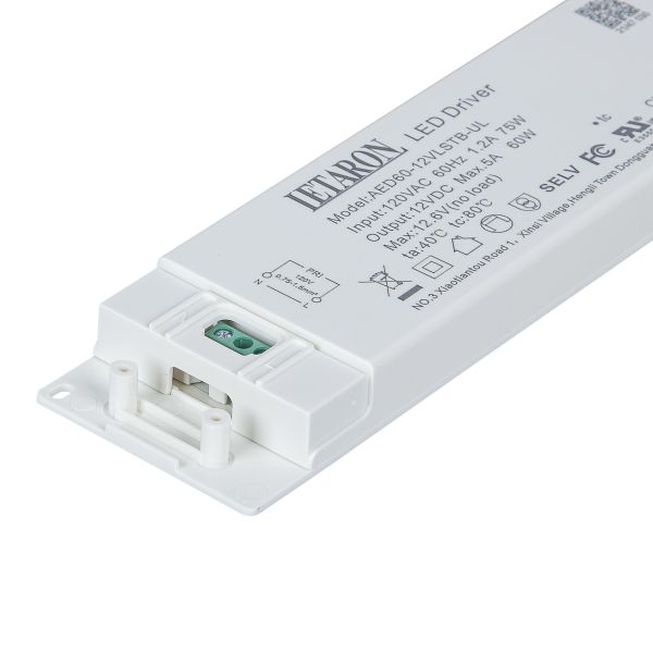 Constant Voltage Slim Led Driver 12v 60w For Mirror Lighting
