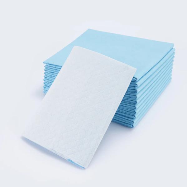 Manufacturer Organic Incontinence Non-woven Absorbent OEM Disposable Adult Hospital Nursing Underpad Bed Pad