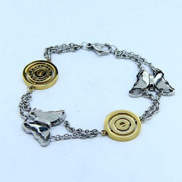 High Quality Stainless Steel Fashion Mane's Women's Bracelet LBS90