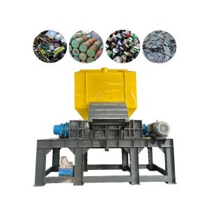 Industrial Scrap Metal Double Shaft Shredding Machine Metal Crusher