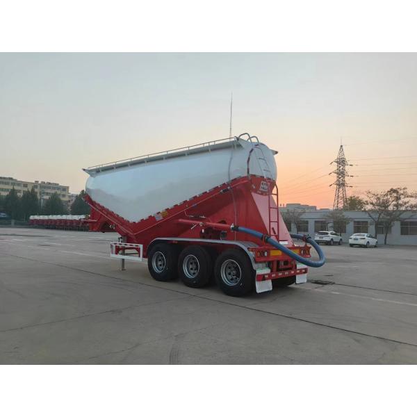 3 Axle Bulk Cement Trailer 10000 Gallons 36 Cubic Meters Fly Ash Trailer