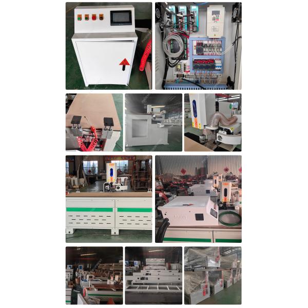 Wooden Door Hole Drilling Slotting Machine Fully Automatic CNC Lock Mortising Machine