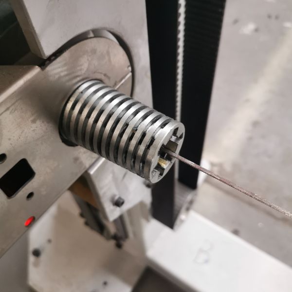 CNC Horizontal Sponge Cutting Machine For PU Foam Latex Basotect Composite Foam