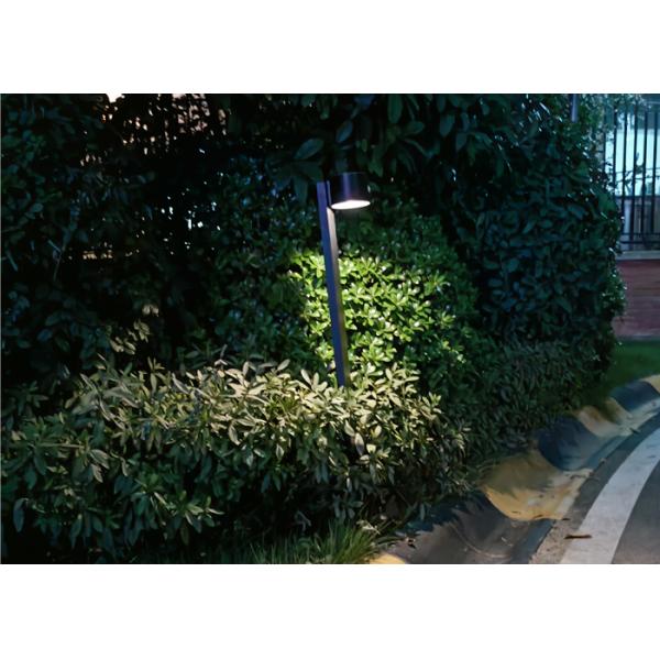 IP65 Round Outdoor Solar Post Lights 1W Anthracite Finished