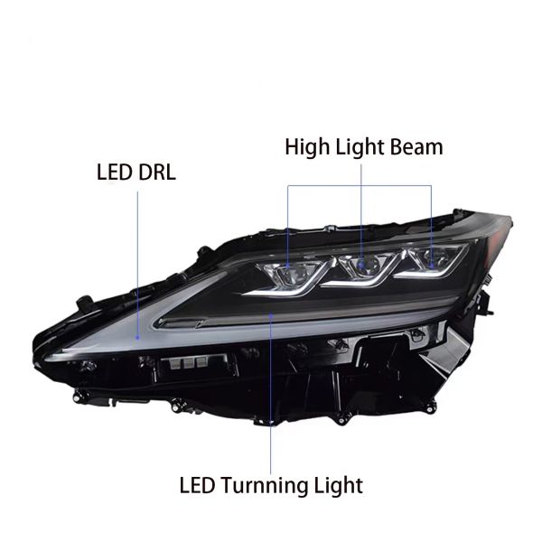 2021 Headlight Lexus Rx Lexus LED Headlamp Headlight Body Kit for LEXUS RX 2016-2019 Upgrade