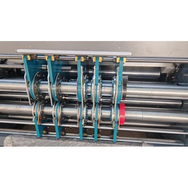 Carton Box Multi Color Printing Machinery Carton Print Slotting Flexo Printing Slotting Machine For Shipping Box