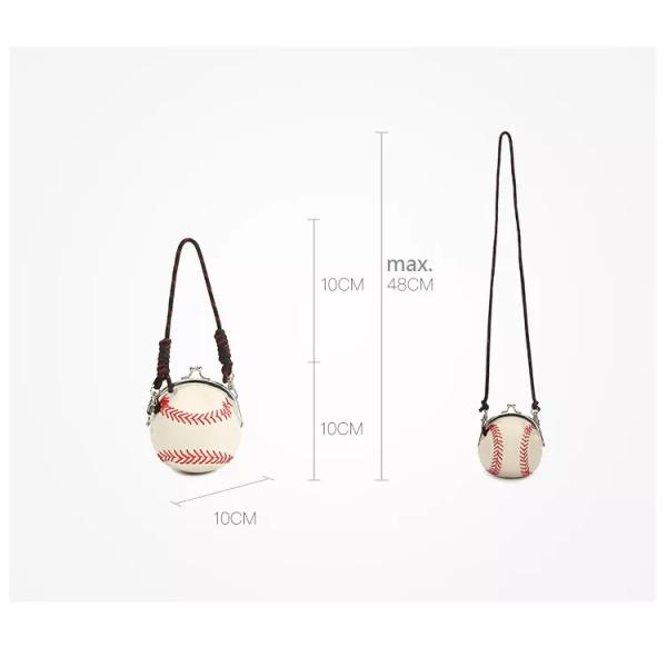 Износоустойчивое портативной кожаной сумки слинга бейсбола универсальное