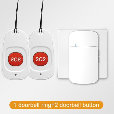 CR123A Battery Call Ring Doorbell 110° Detection Angle For Your Neck Safety