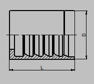 00110 Hydraulic Carbon Steel Female Ferrule For SAE100 1AT / EN 853 1SN Hose