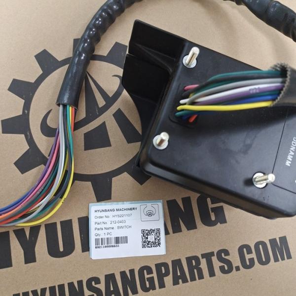 Interruptor de peças elétricas da escavadeira 212-0403 2120403 CA2120403 para 814F 815F 816F 960F