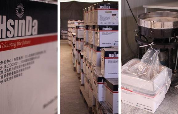 Alta luminosidad termosting Candy Pink Powder Coating para acentos decorativos