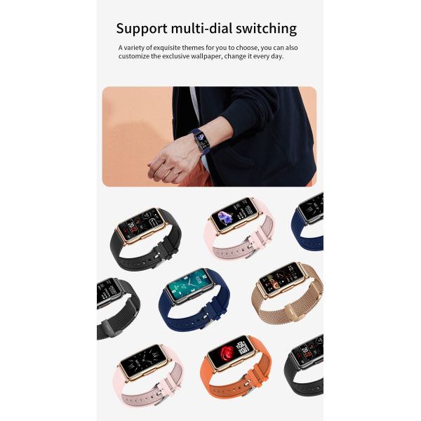 Eraysun 2025 New Smart Watches Ladies Message Push Pressure Tracker Sport Bracelet Waterproof Men Women Smartwatch