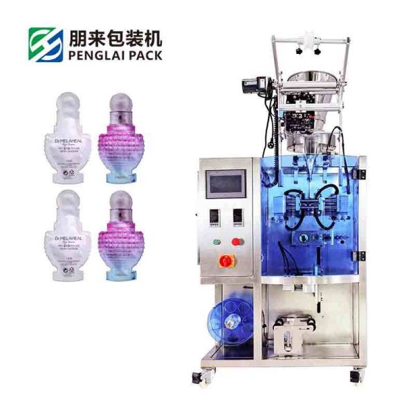 Honey Sauce Sachet Water Liquid Stick Jelly Ice Pop Juice Pouch Filling Machines Irregular Shape Packaging Machine