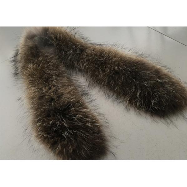 Prueba casera del viento del cuello de la piel del mapache de la capa con la longitud de los 70cm/de los 75cm/de los 80cm