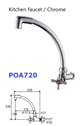 Wall Plastic Kitchen Bathroom Ceramic Toilet Hand Faucet