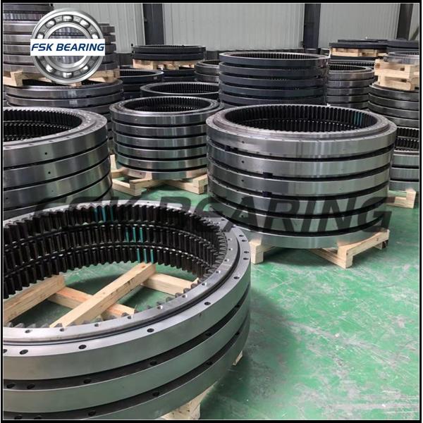 Heavy Duty RKS.121395101002 Turntable Bearings Slewing Ring 477*695*77mm