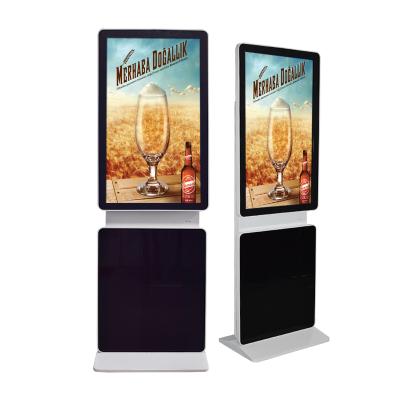 1920x1080 Resolução Digital Outdoor Signage Totem Piso