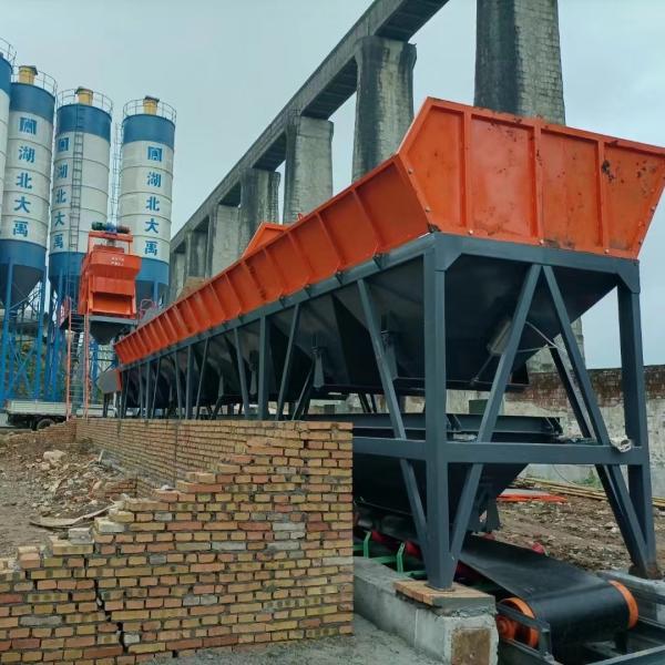 Construction Aggregate Batching Plant Cement Silo Readymix Concrete Plant