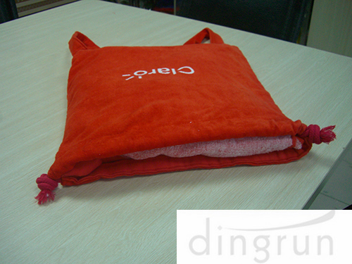 350 GSM Weight Custom Design Personalised Beach Towels Tote With Drawstring