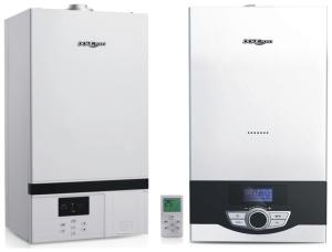 Hot Water Gas Central Heating Boilers , House Boiler System With LCD Display