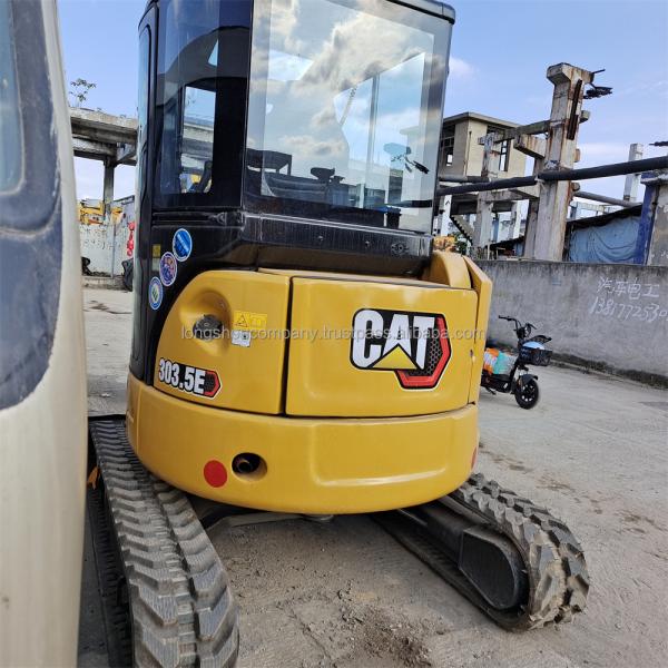 Used Caterpillar Track Shoes 303CR Mini Excavator 3 Ton with ORIGINAL Hydraulic Valve