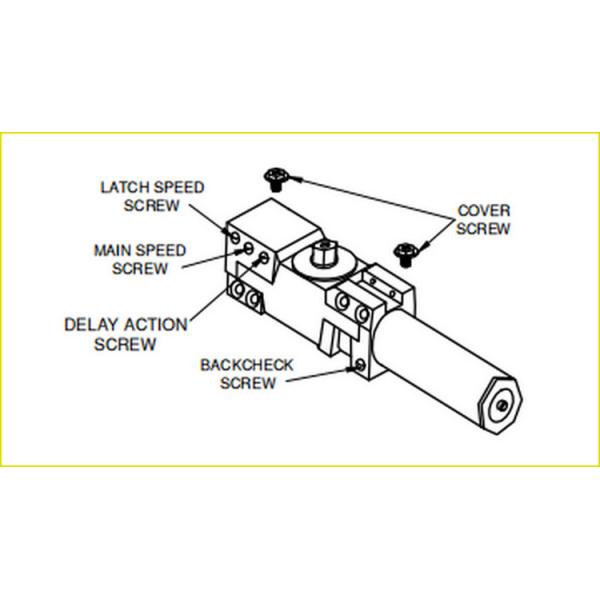 150cm Overhead Door Closer