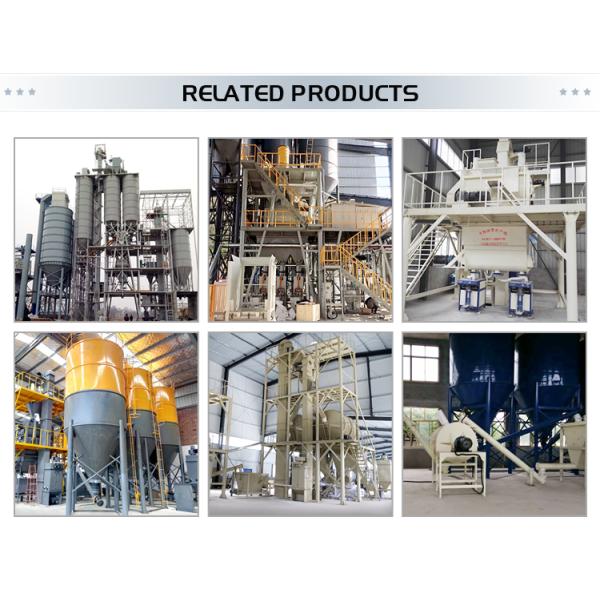 PLC 30t/H Intelligent Tile Adhesive Mixing Equipment