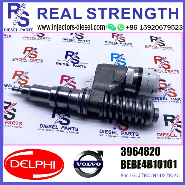 V-O-L-V injector 3964820 Diesel pump Injector DELPHI BEBE4B10101 A1 for D12 3080 EURO SPEC 380-420 HP