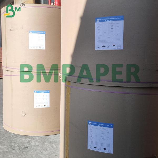 Papel de embalaje Kraft de color negro de 75 gramos Superficie lisa y mate