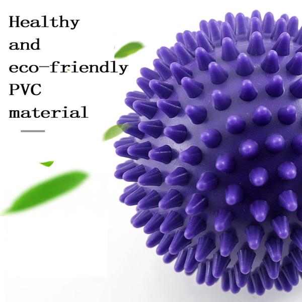 Physical Spiky Massage Ball Portable Foot Back Muscle Deep fascia Release Spiked Massager Roller ball