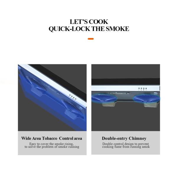 220V Canopy Cooker Hood Rangehood Household 36 inch