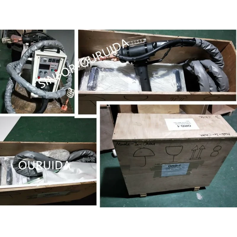 Handle Type High Frequency Induction Heating Machine with 100% Duty Cycle IGBT Module and 4.5M Cables