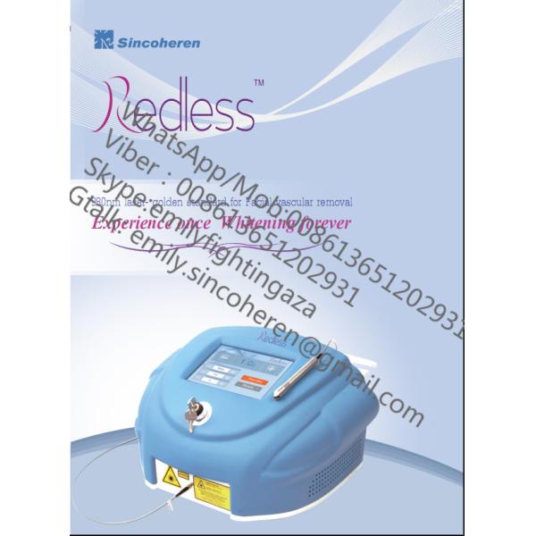 980nm Vascular removal laser Redless Beijing Sincoheren  Vascular Lesions Vbeam