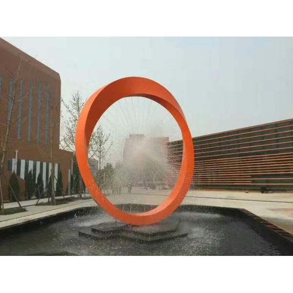 Hot sales Stainless steel sculpture with laser cutting, metal sculpture with painting