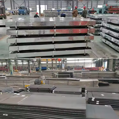 Q235B Q355 Hot Rolled Carbon Steel Plate with 6-40mm Thickness and Embossed Surface for Construction and Engineering