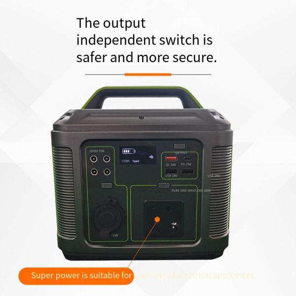 Home Portable Lithium Battery Fast Charging Portable Outdoor Power Station