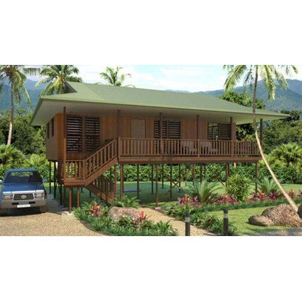Bali Holiday Retreat: Prefabricated Wooden Beach Bungalows By ETC Hom