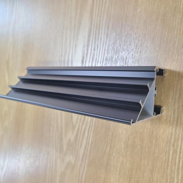Anodized 0.8mm Aluminium Folding Door Profiles Interior Casement