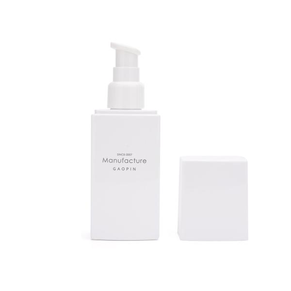 Square Cosmetic Bottle 340/350ml Plastic Lotion Bottle with Customizable Color and Screen Printing for Body Care Cream Packaging