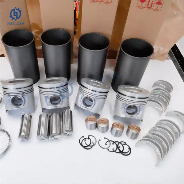1878129862 1878129861 1878129872 187812987 Excavator Spare Parts Piston Liner Kit 4HK1 Engine Cylinder Liner Set