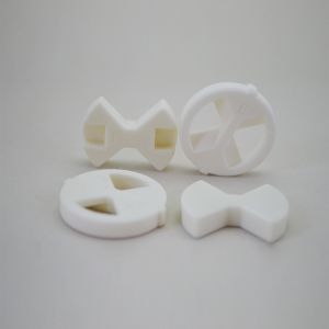 High Purity Valve Alumina Ceramic Disc Anti Corrosion Alumina Ceramic Components