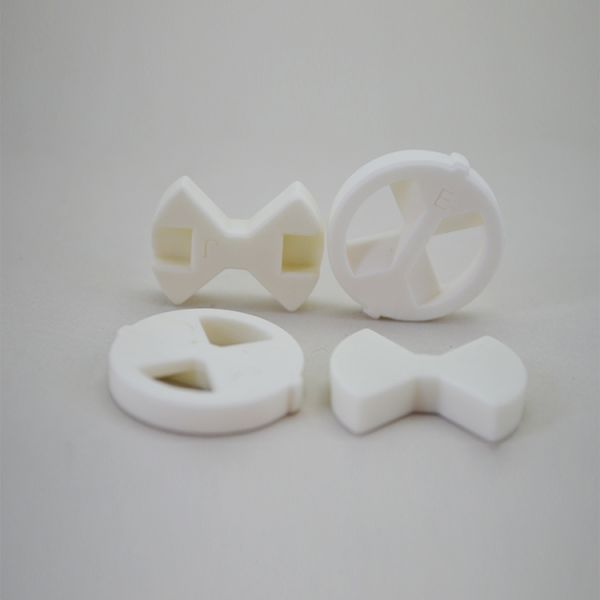 High Purity Valve Alumina Ceramic Disc Anti Corrosion Alumina Ceramic Components
