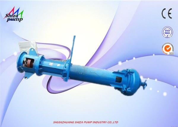 SP ZJL Vertical Submersible Centrifugal Pump For Coal / Mining Rubber Lined
