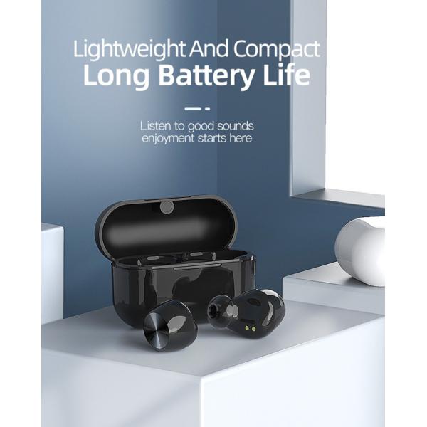 Recyclable ABS 40mAH Waterproof Bluetooth Earphones For Swimming