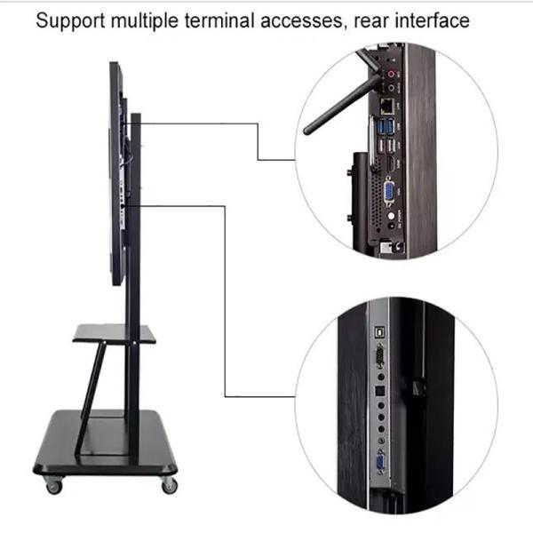86-Inch Smart Multi-Touch Screen Tablet, Interactive Whiteboard,  Multi Touch Interactive Electronic Whiteboard Conference Machine